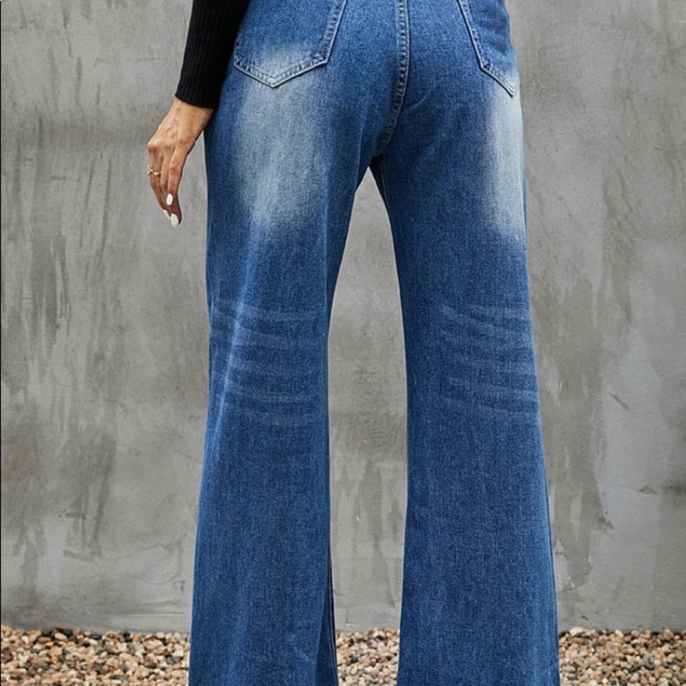 Bootcut Faded Jeans - Picture 2 of 2